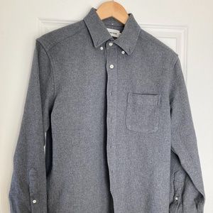 Taylor Stitch Button Down - Charcoal Double Wash - Size M (40)